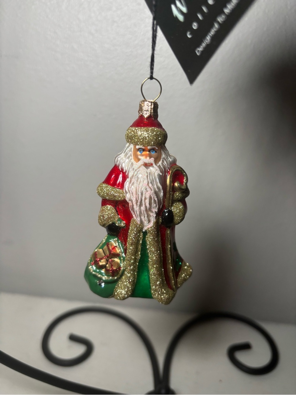 Joy To The World Mini 12 Days of Christmas Eight Maids a Milking Ornament NIB